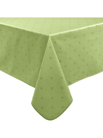 Erwin Müller Baumwollmischung Tischdecke Neuss in grün