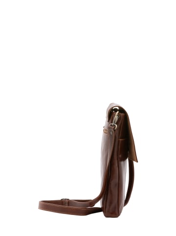 Viola Castellani Umhängetasche in BROWN