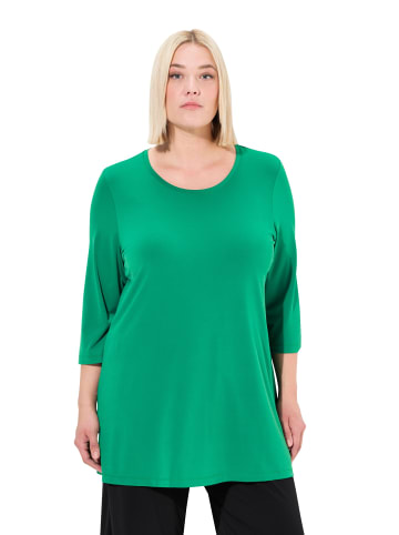 Ulla Popken Longshirt in sommer grün