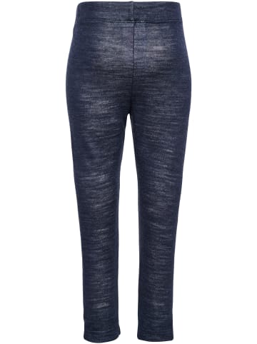 Hummel Hummel Leggings Hmlwolly Mädchen Atmungsaktiv in BLACK IRIS