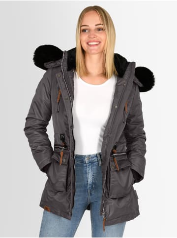 Navahoo Winterjacke B873 in Anthrazit