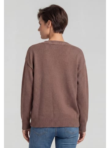 KIANNA Women Cardigan in KHAKI