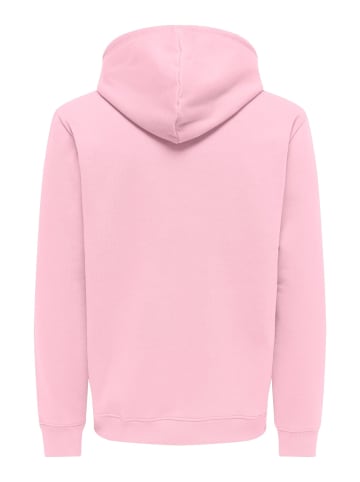 ONLY & SONS Kapuzenpullover in Pink-A-Boo