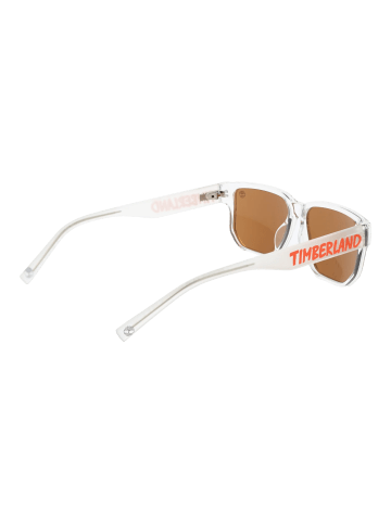 Timberland Unisex Sonnenbrillen Rechteck Transparent