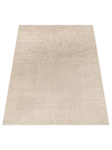 KADIMA DESIGN Teppich Kurzflor Unifarben Wohnzimmer in Beige