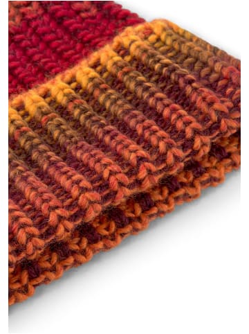 sheego Strickmütze in rotorange