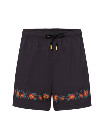 Santa Cruz Badeshorts Cabana in schwarz