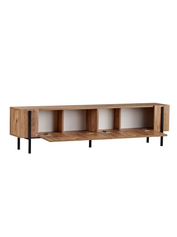 CALICOSY TV-Möbel ATLAS in Atlantische - (W) 180  x (H) 45  x (L) 30  cm