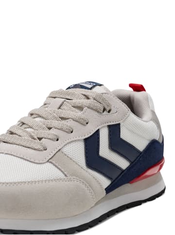 Hummel Hummel Multisportsschuh Monaco 86 Erwachsene Leichte Design in WHITE/BLUE/RED