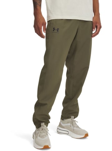 Under Armour Trainingshose "Rival Woven Windbreaker Pant" in Grün