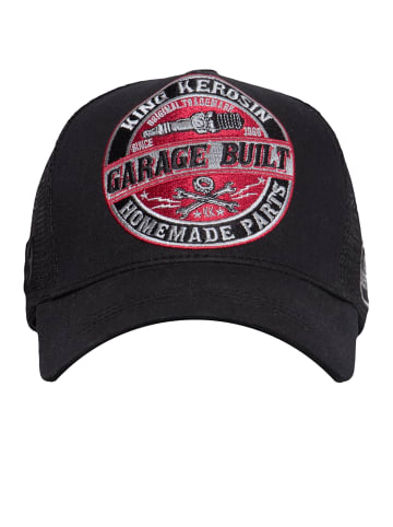 King Kerosin King Kerosin KING KEROSIN Trucker Cap mit Mesh-Einsatz Garage Built in schwarz