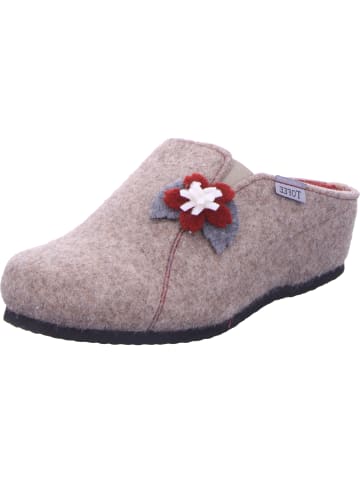 Tofee Pantoffel in beige
