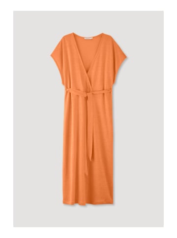 Hessnatur Jerseykleid in clementine