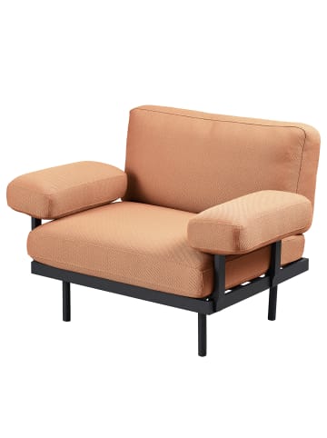 home24 Outdoor-Sessel Modica Typ B in Lachs