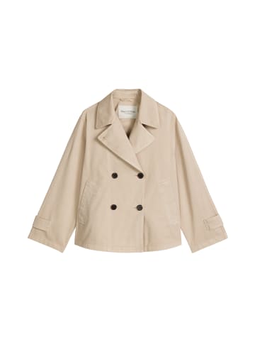 Marc O'Polo Cabanjacke relaxed garment-dyed in Linen Beige
