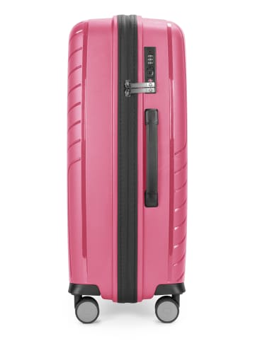 Hauptstadtkoffer TXL - Koffer Check-In Reisekoffer Trolley Aufgabegepäck TSA 73 L in Berry