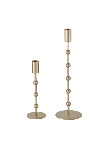 Boltze Kerzenständer in gold