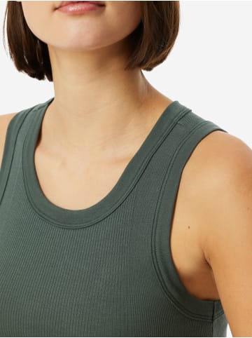 Schiesser Bustier Feinripp - Revival Paula in dunkelgrün