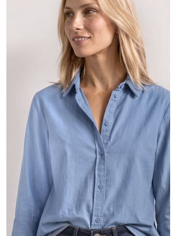 Street One Cordbluse in hellblau