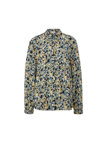 S.OLIVER RED LABEL Langarmbluse in Blau