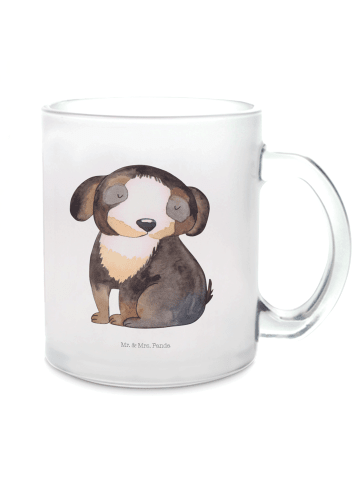 Mr. & Mrs. Panda Teetasse Hund Entspannen ohne Spruch in Transparent