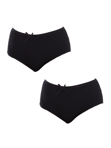 Q-en 2er-Set: Pantys in Black