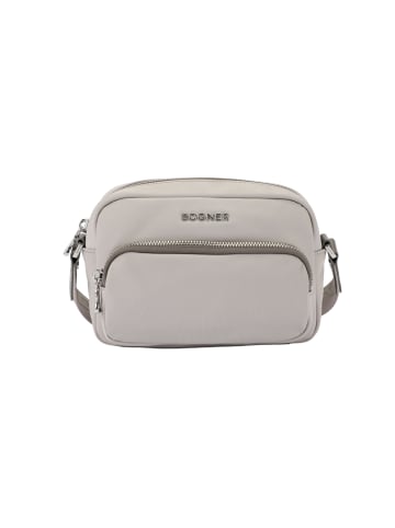Bogner Schultertasche 'Klosters Lidia in Opal Grau 20 x 14 x 7 cm'