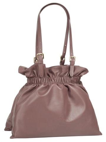 Samantha Look Shopper echt Leder in alt-rosa