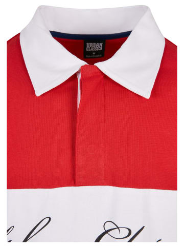 Urban Classics Urban Classics Herren Oversized Rugby Longsleeve in hugered