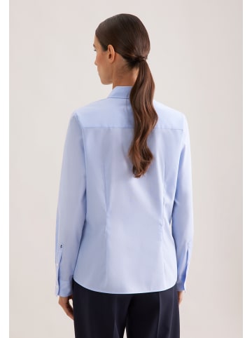 Seidensticker Klassische Bluse Regular in Hellblau