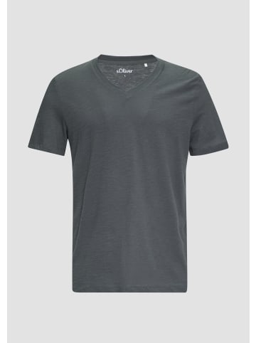 s.Oliver T-Shirt in 9581_schiefergrau
