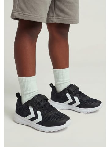 Hummel Klettverschluss Sneaker Actus Lebensstil Kinder in BLACK