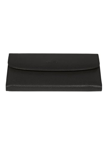 Windrose Beluga Schmuckkasten Leder 20 cm in schwarz