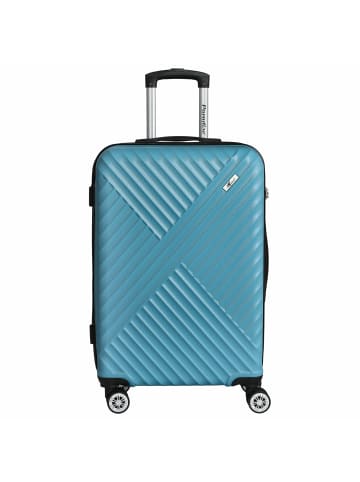 Paradise by CHECK.IN Kingston - 4-Rollen-Trolley 67 cm (lila) in türkis