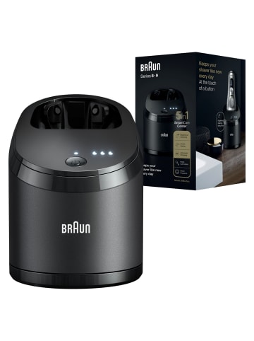 Braun Zubehör "Reinigungsstation" für Series 8 & 9 in Schwarz