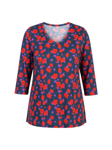 Ulla Popken Longshirt in neon rot
