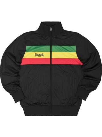Lonsdale Trainingsjacke "Sounds Three" in Schwarz