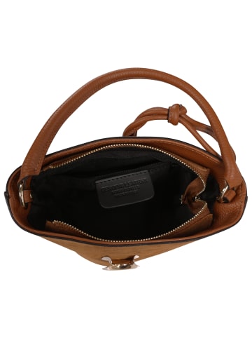 Toscanto Leder Handtasche Toscanto Tasche tan, hellbraun ca. 23cm