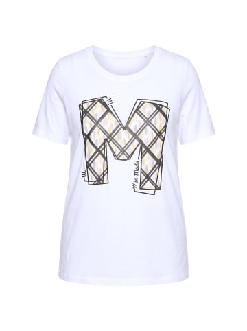 MIAMODA Shirt in schneeweiß