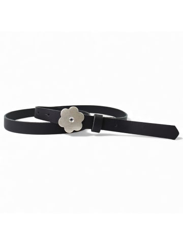 FRONHOFER Ledergürtel in Schwarz