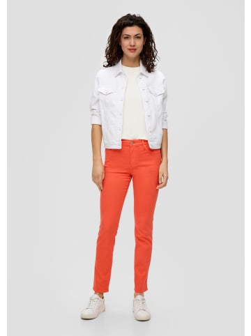 s.Oliver Jeans-Hose lang in Orange