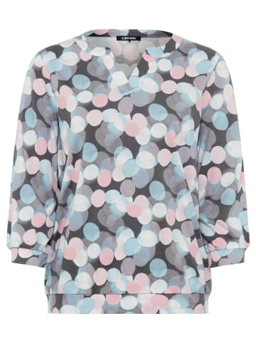 Olsen Shirt Clara in grau mehrfarbig - 0001