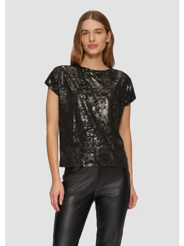 s.Oliver T-Shirt in 99D0_schwarz