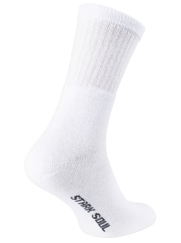 Stark Soul® 12 Paar Tennissocken, Frotteesocken in weiß