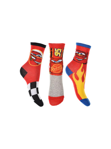 Disney Cars 3er-Set: Socken Strümpfe in Mehrfarbig