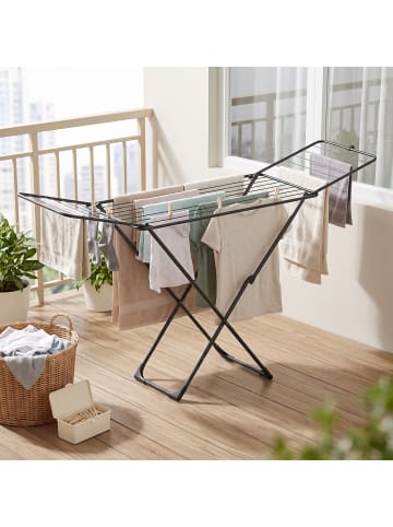 SONGMICS Wäscheständer Bunji in Schwaz - (B)182 x (H)102.5 x (T)50 cm