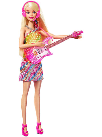 Mattel Barbie Big City Dreams Malibu S&auml;ngerin Puppe mit leuchtendem Kleid und...
