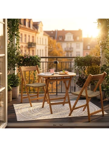 Butlers Klapptisch BOHO GARDEN in Braun