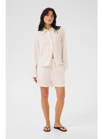 My Essential Wardrobe Langarm - Hemd JannieMW Loose fit in Snow White W. Stripe