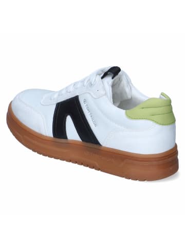 Tom Tailor Schnürhalbschuh in weiß
